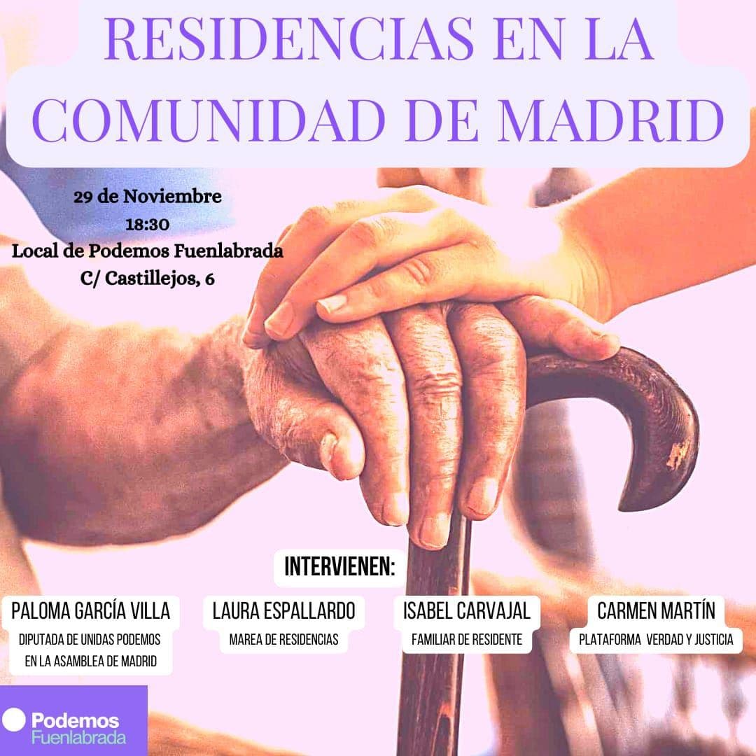  Residencias en la Comunidad de Madrid