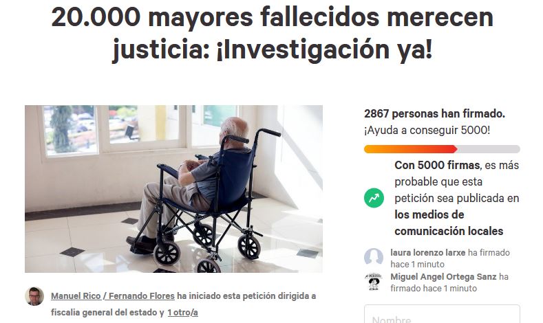 Te necesitamos. Firma y difunde