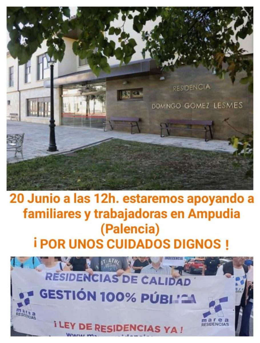 Concentración dia 20 de Junio en Ampudia (Palencia)