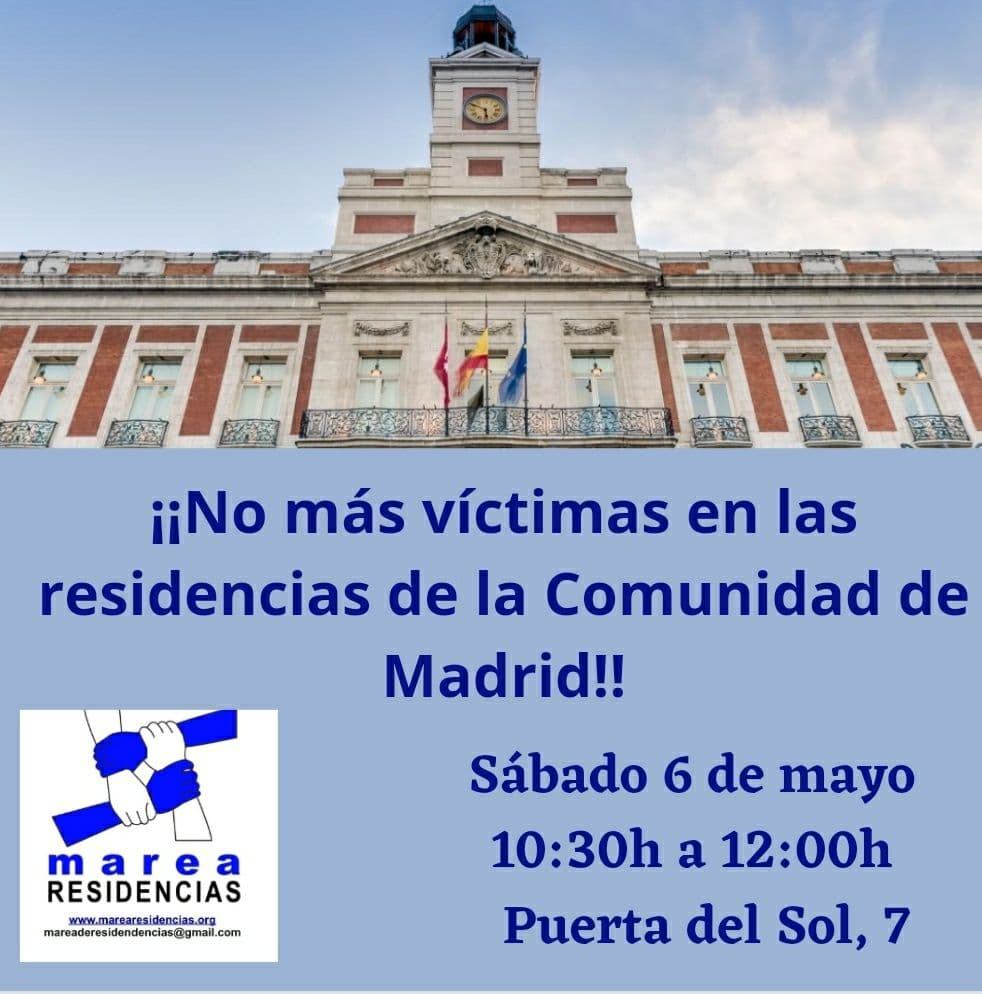 .30 en Puerta del SolConcentración 6 de Mayo a las 10