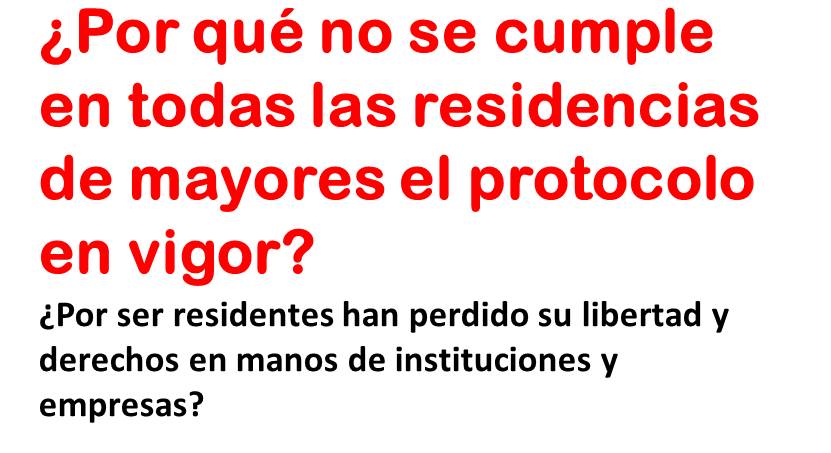 Noticia no se cumple Protocolo en vigor